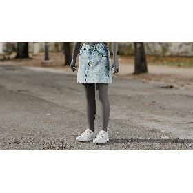 Skirt with Sneakers model